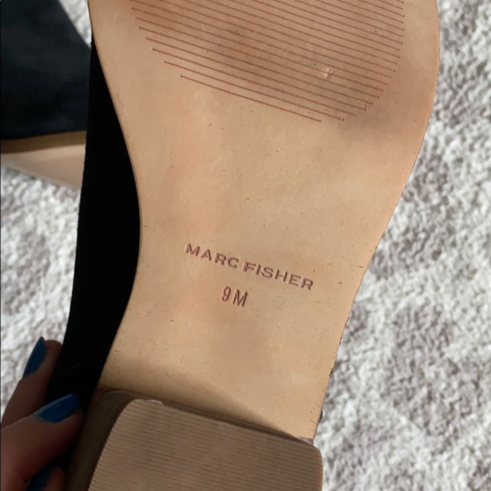 Marc Fisher Black Booties - Picture 8 of 10